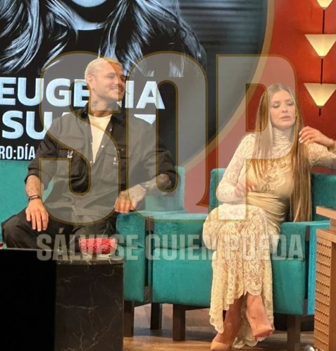 Sorpresa: Mario Pergolini entrevistó a la China Suárez y a Mauro Icardi