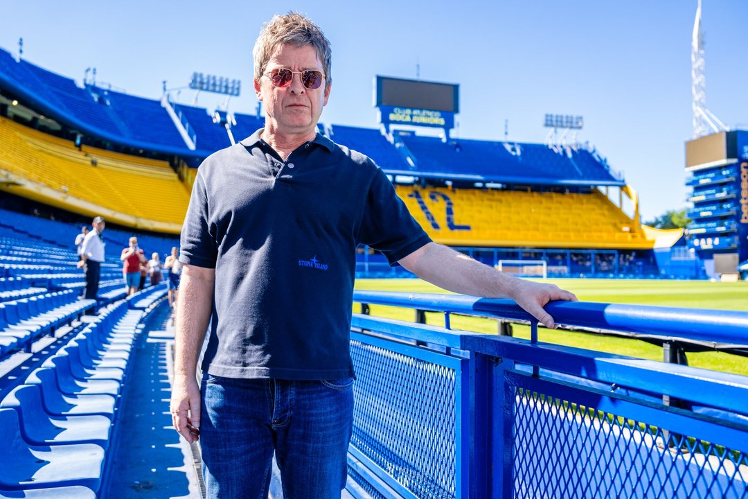 Noel Gallagher volvió a visitar La Bombonera