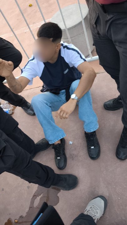 Un delincuente fue detenido con 12 teléfonos celulares robados en una fiesta electrónica