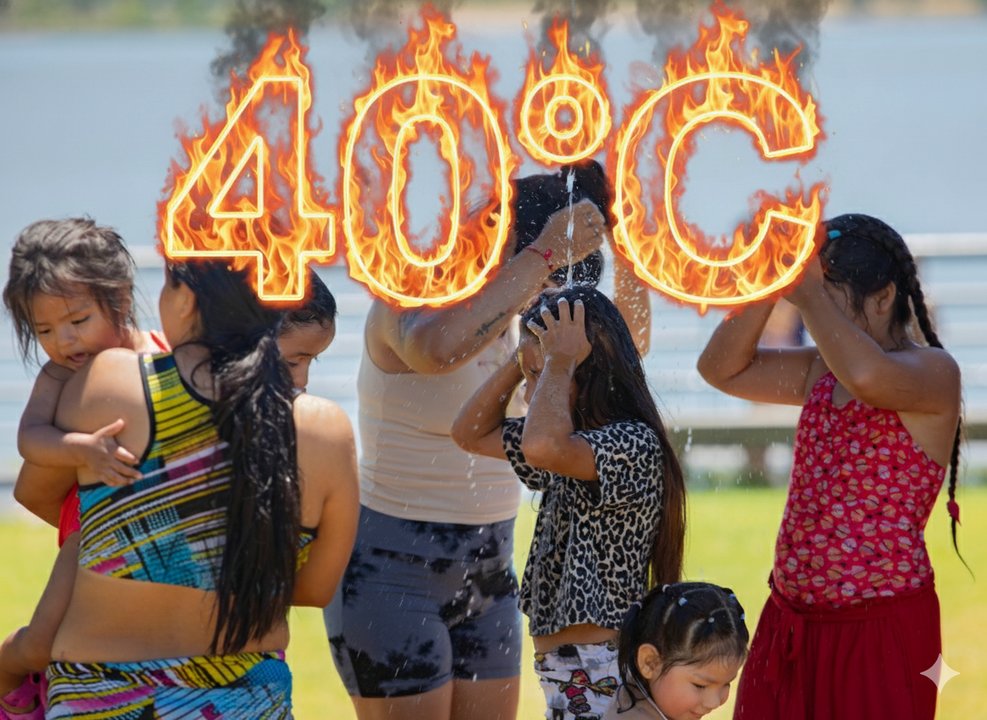 Ola de calor extremo en Misiones