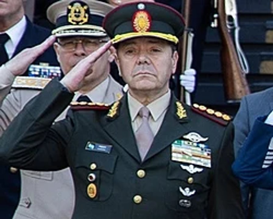 Personal militar argentino en formación