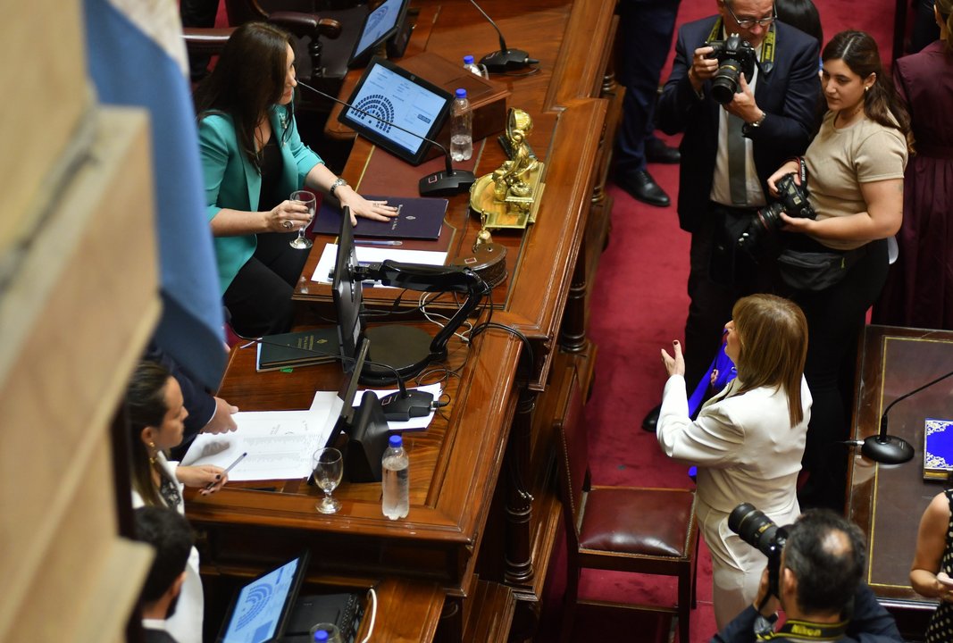 Peligra el quorum en el Senado para tratar Propiedad Privada: fuerte cruce entre Villarruel y Bullrich