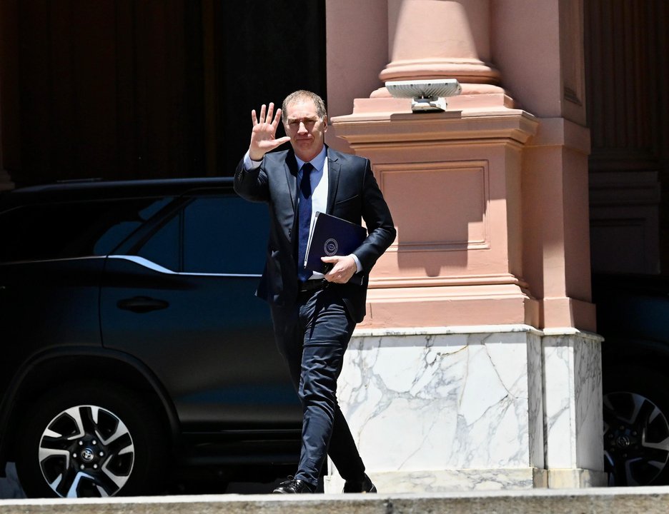 Diego Santilli en reuniones con gobernadores por la reforma laboral