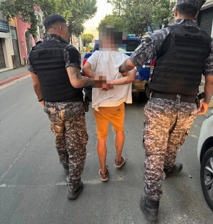 Patrullero de la Policía de Córdoba en un operativo