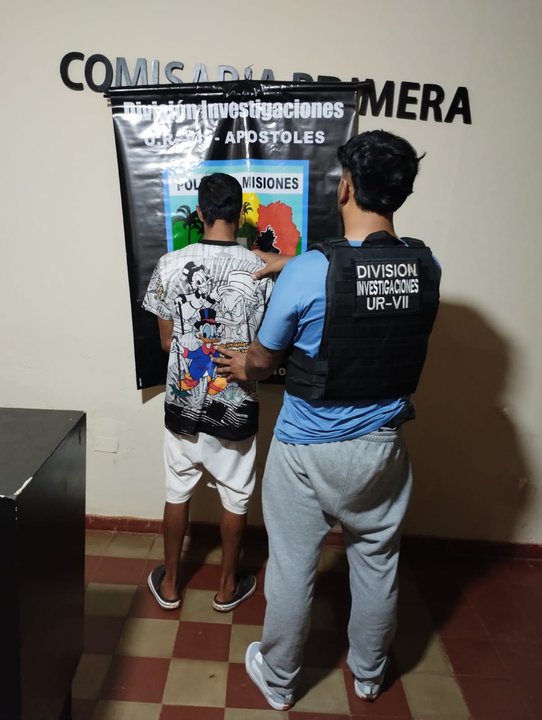 Operativo policial en Apóstoles, Misiones