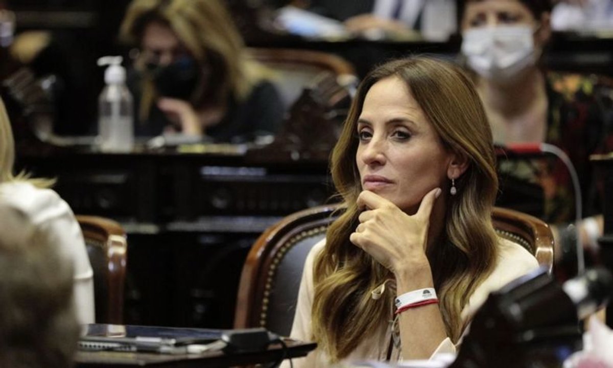 Victoria Tolosa Paz en el Congreso