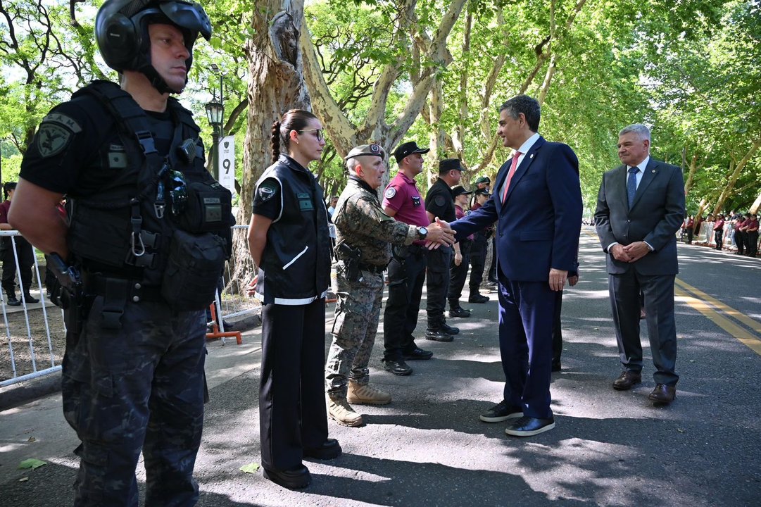 Jorge Macri en el acto por el aniversario de la Policía de la Ciudad