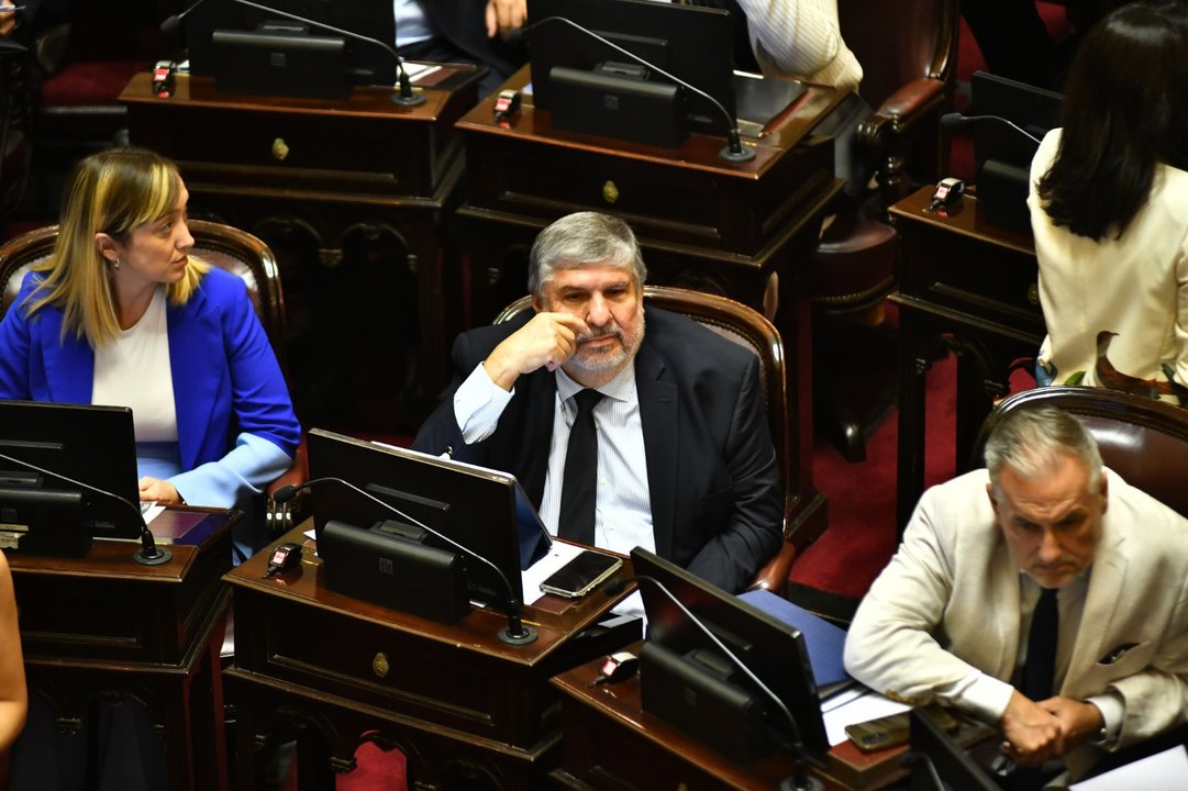 José Mayans y el bloque peronista en el Senado
