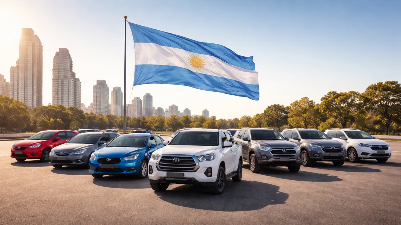Planta industrial de Toyota en Zárate, provincia de Buenos Aires