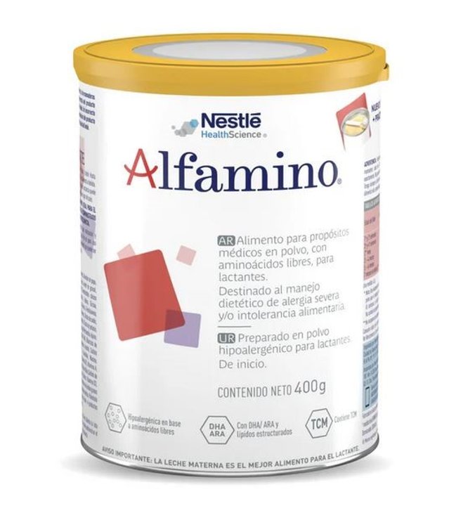 Envase de leche de fórmula infantil de Nestlé