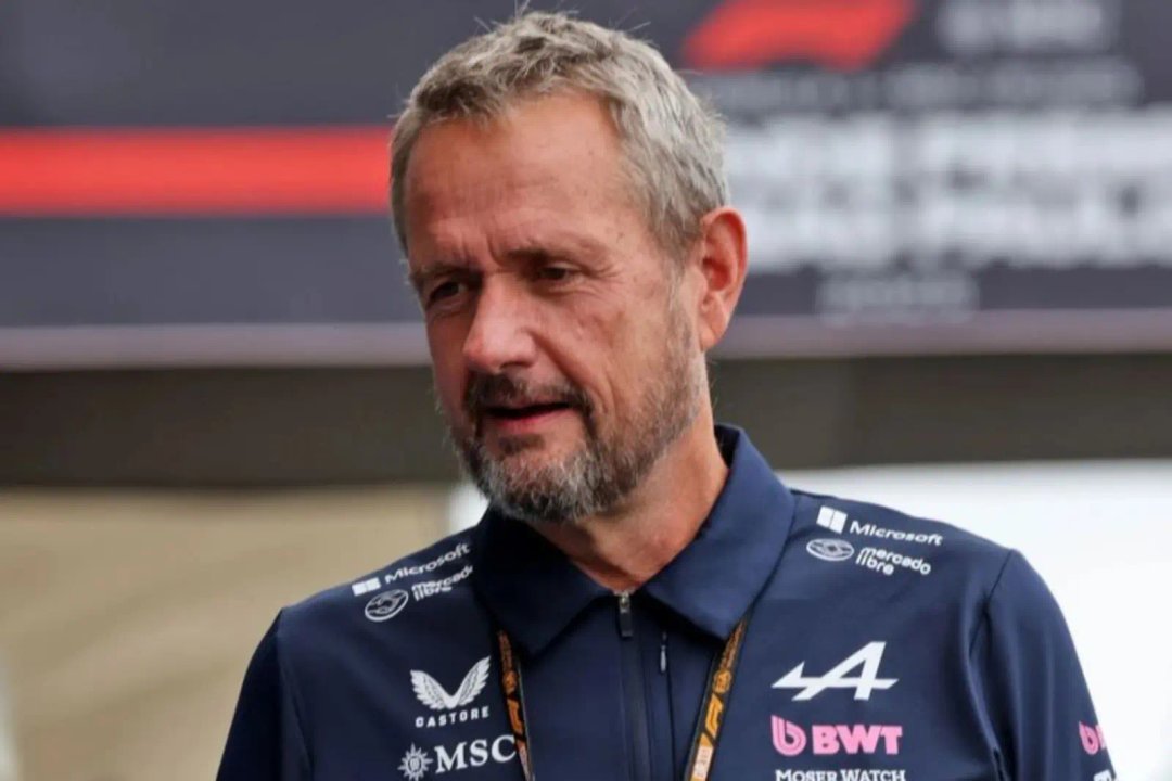 Franco Colapinto con el auto de Alpine en el Gran Premio de Australia