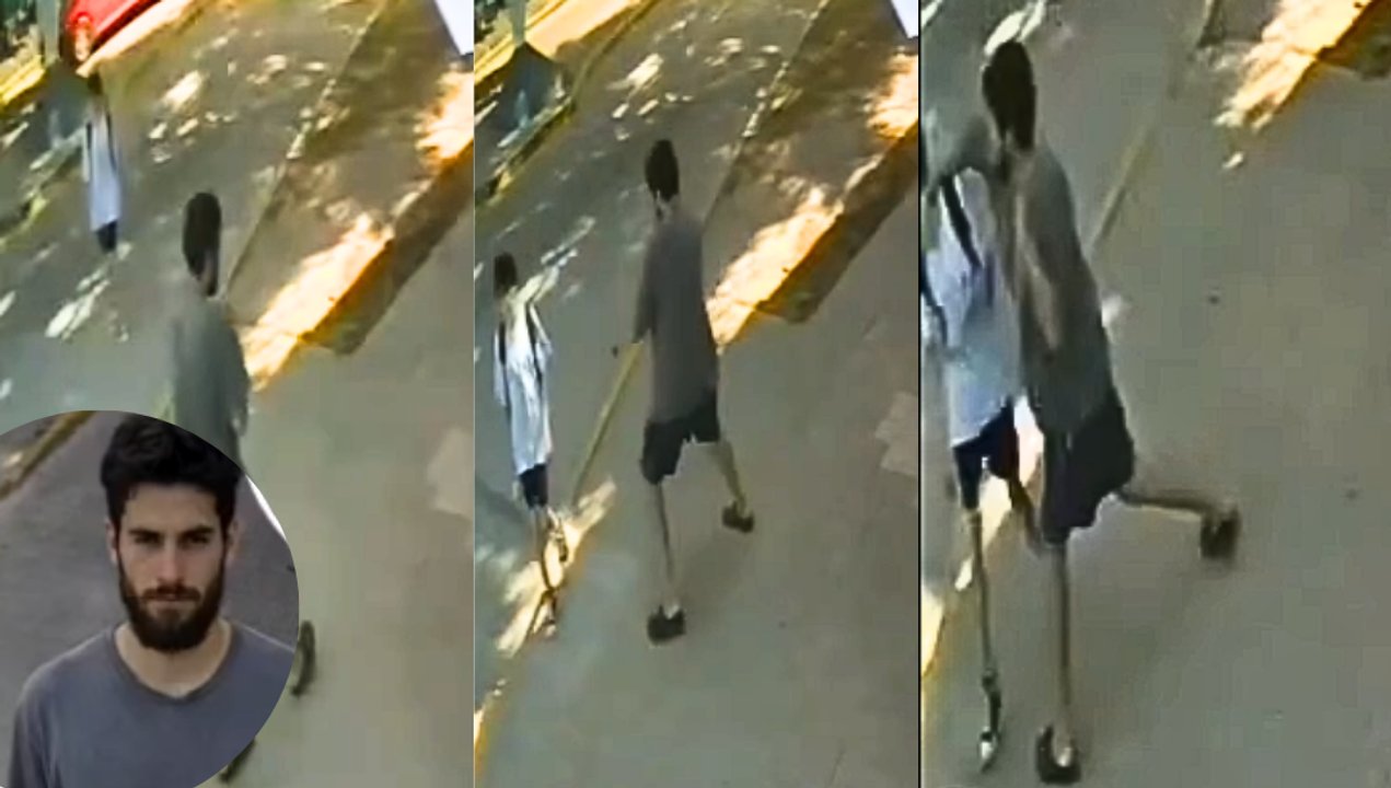 Calle céntrica de Brandsen donde un hombre golpeó a un nene de 13 años