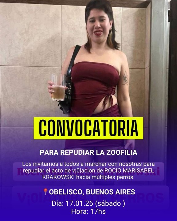 Movilización en el Obelisco contra el maltrato animal