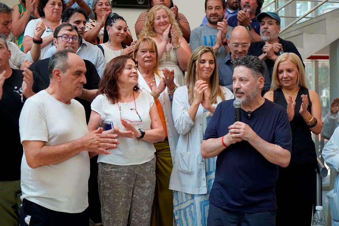 Acto de asunción de Walter Videtta como secretario de Salud de Merlo