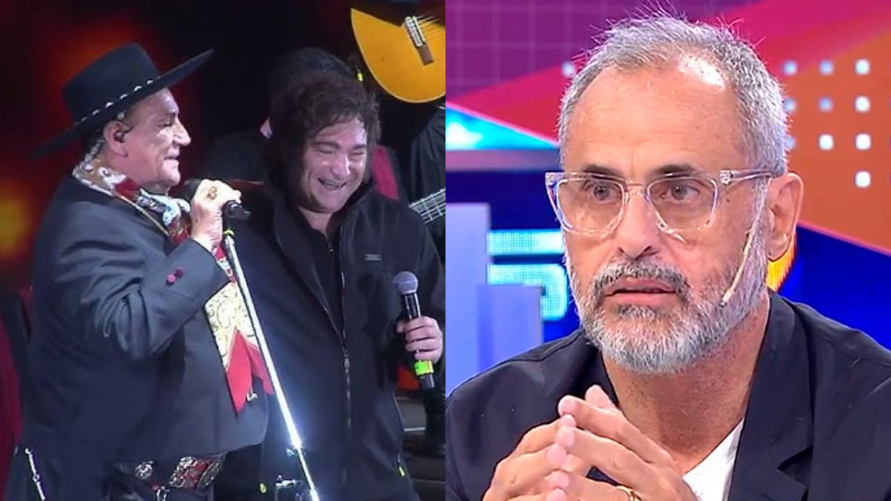 El Chaqueño Palavecino durante su presentación en Jesús María