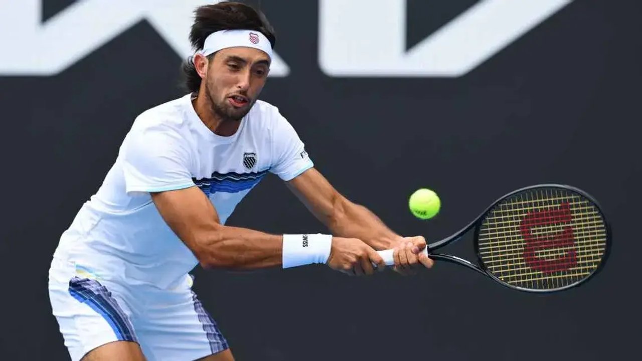 Thiago Tirante celebra su victoria en el Australian Open 2026