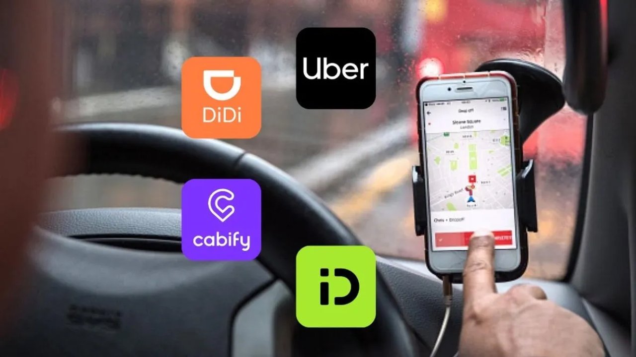 Movilidad y reparto a través de aplicaciones como Uber, Cabify y Rappi