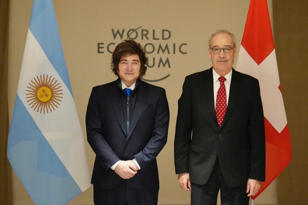 Javier Milei participa del Foro Económico Mundial en Davos