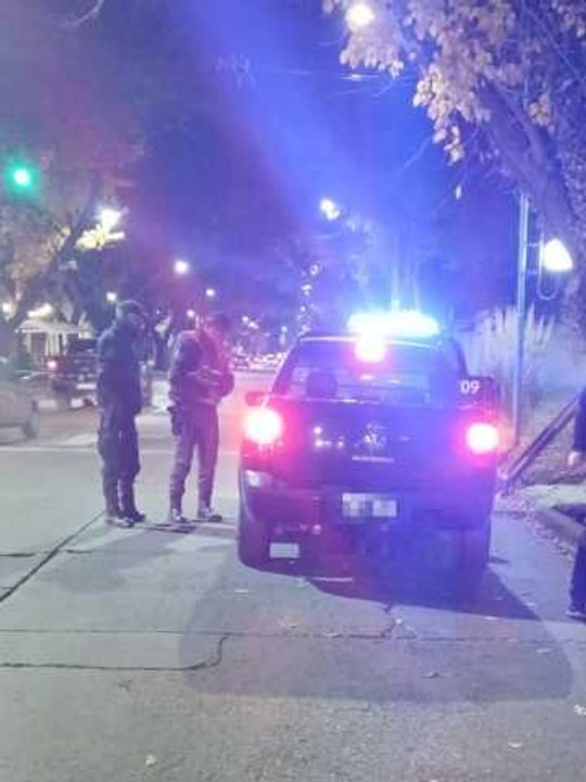 Zona donde ocurrió el homicidio en Godoy Cruz, Mendoza
