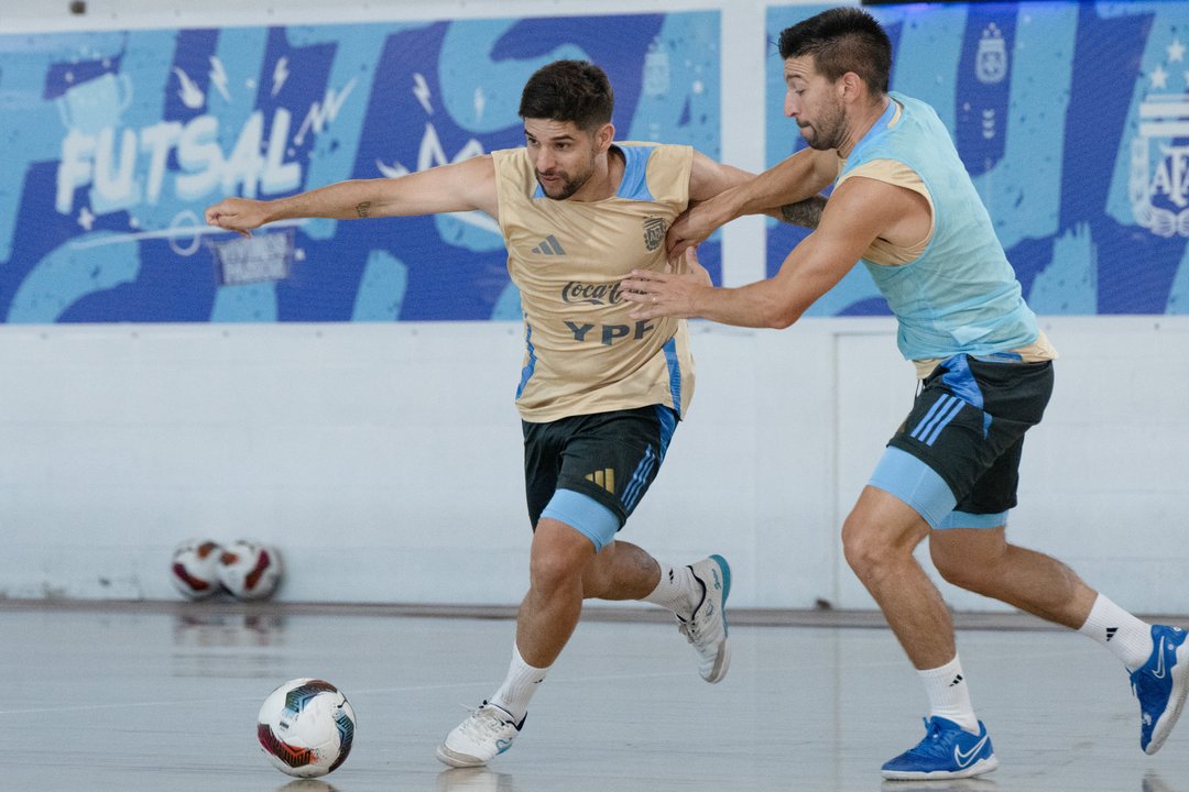 Selección argentina de futsal antes de la Copa América 2026
