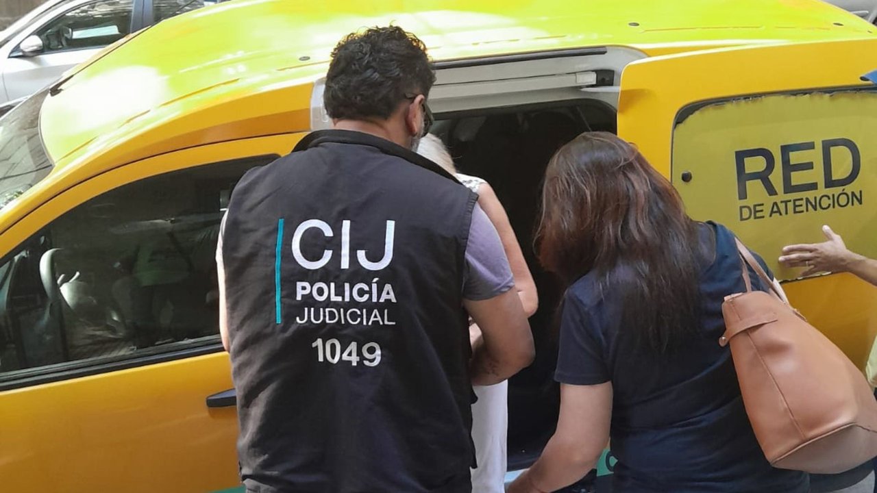 Operativo de desalojo en vivienda de Palermo