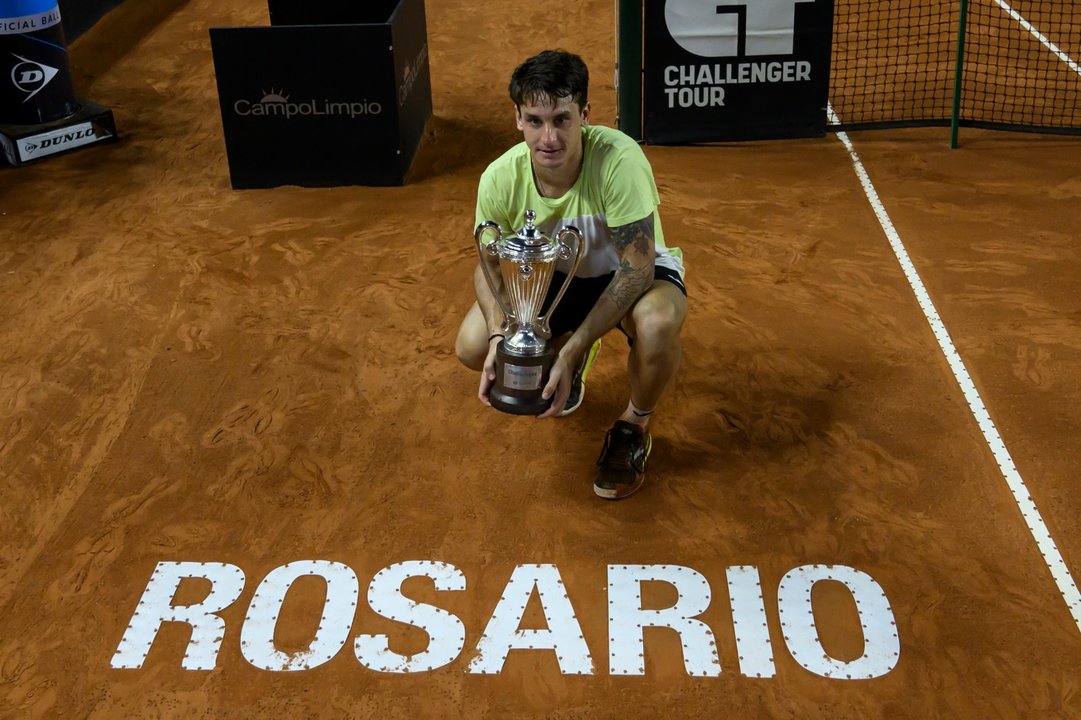 Camilo Ugo Carabelli confirmado para el Quini 6 Rosario Challenger