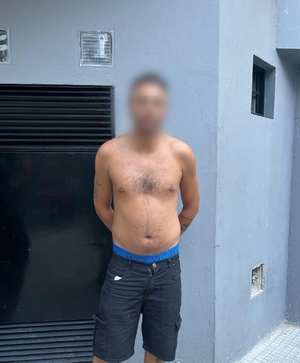 Operativo policial en el barrio porteño de Palermo
