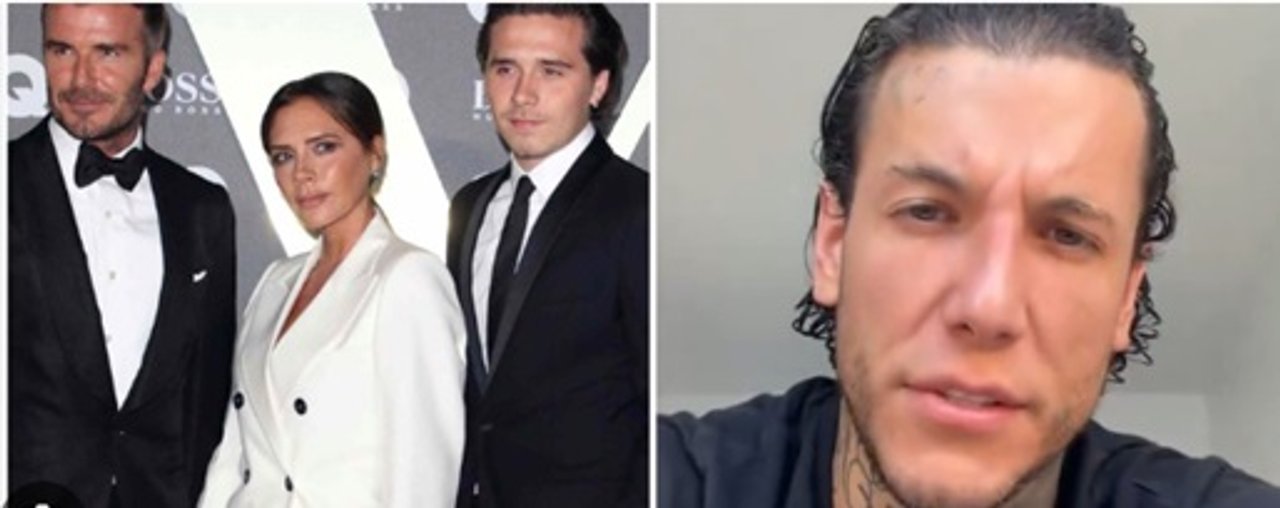 Alex Caniggia junto a Melody Luz en un evento mediático