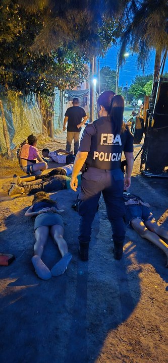 Operativo policial contra la Banda de Nati en el Conurbano bonaerense