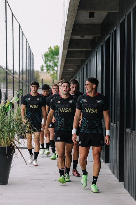 Los Pumas 7’s entrenan antes de la gira por Singapur y Perth