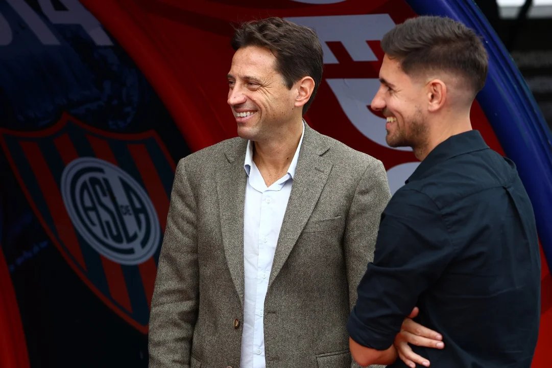 Marcelo Moretti durante su gestión en San Lorenzo
