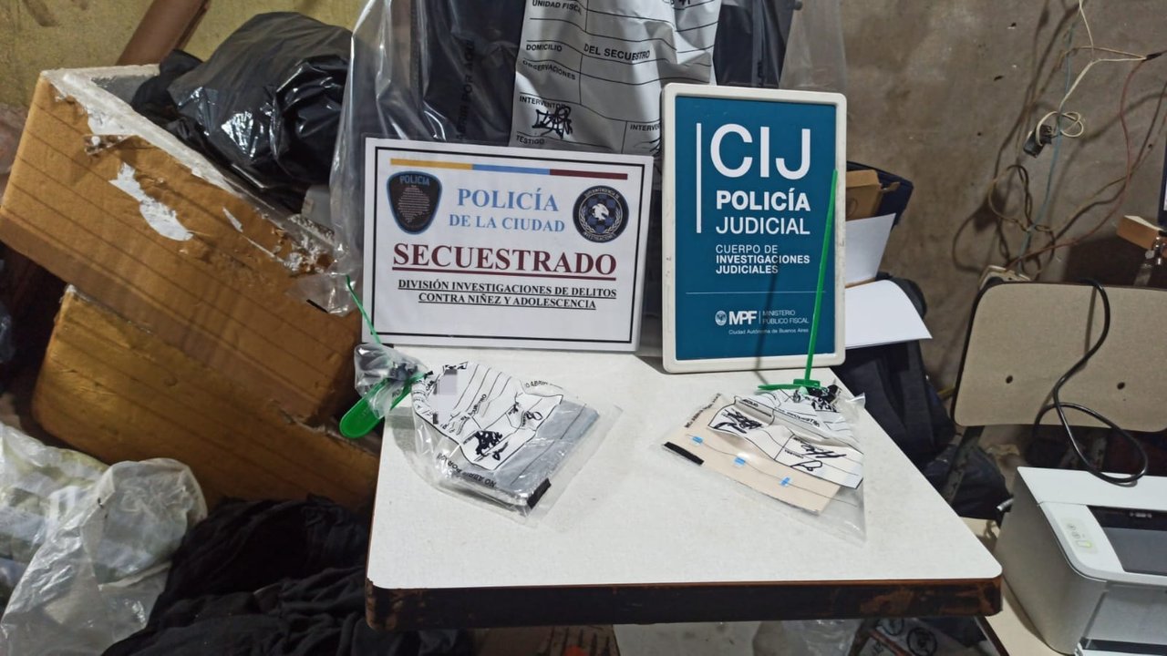 Operativo en el que se secuestraron dispositivos electrónicos