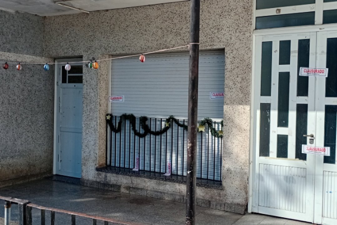 Fachada del jardín de infantes investigado en Villa Constitución, Santa Fe