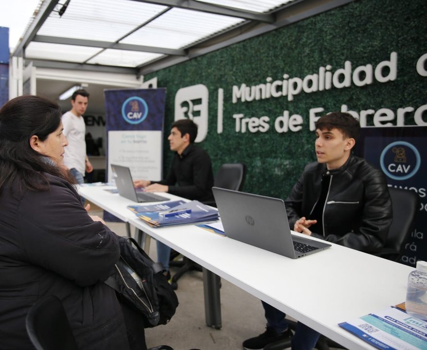 Municipalidad de Tres de Febrero y boletas de TSG