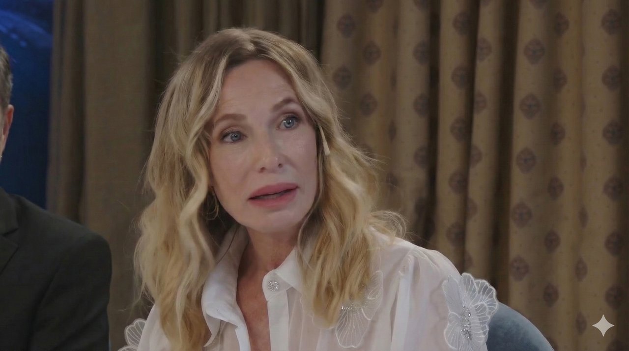 Gloria Carrá durante su visita al programa de Mirtha Legrand