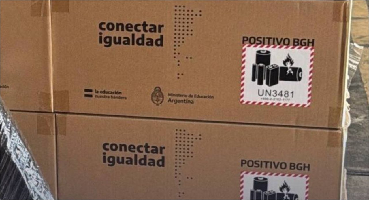 Notebooks recuperadas del programa Conectar Igualdad
