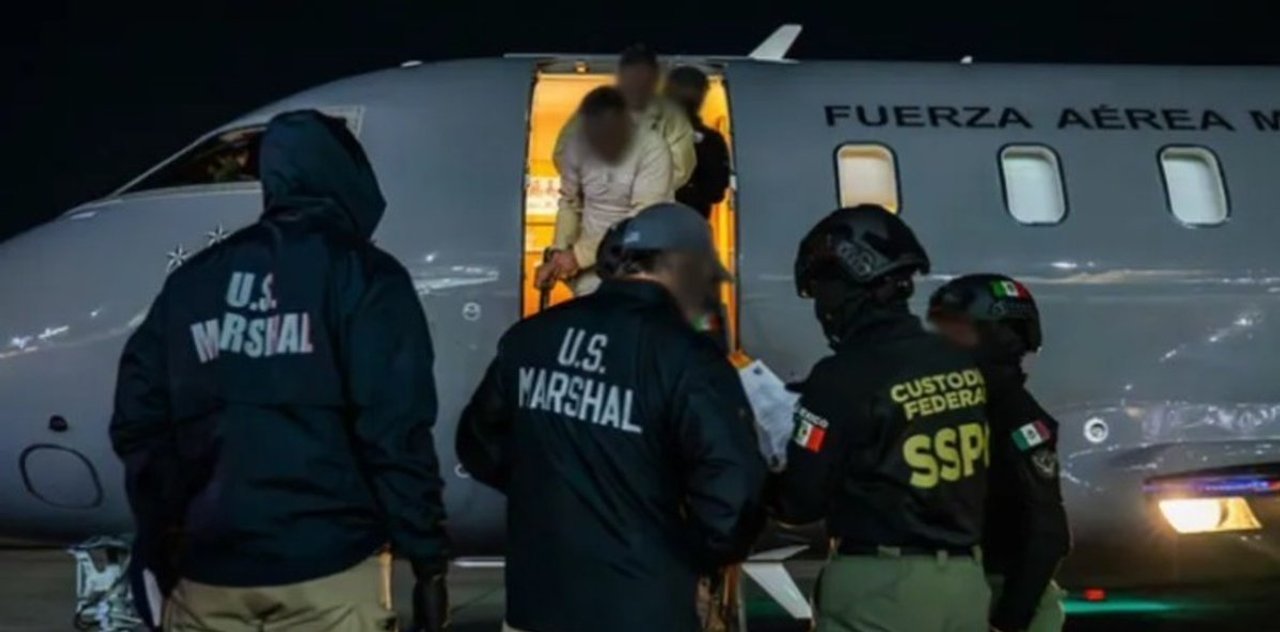 Operativo de extradición de presuntos narcotraficantes en México