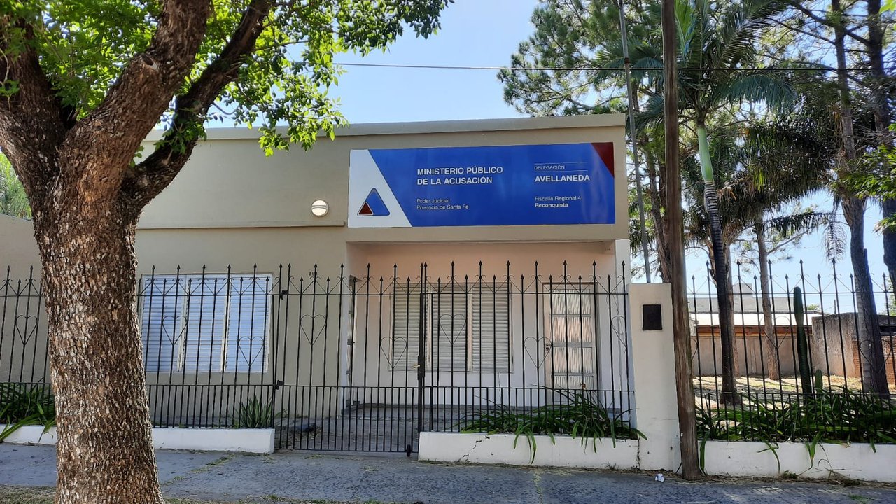Fachada de un edificio judicial en Santa Fe