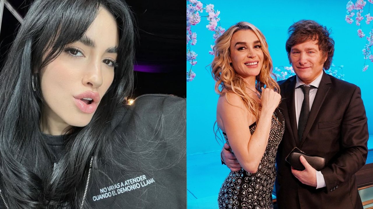 Lali Espósito y Javier Milei en medio de una nueva polémica en redes sociales