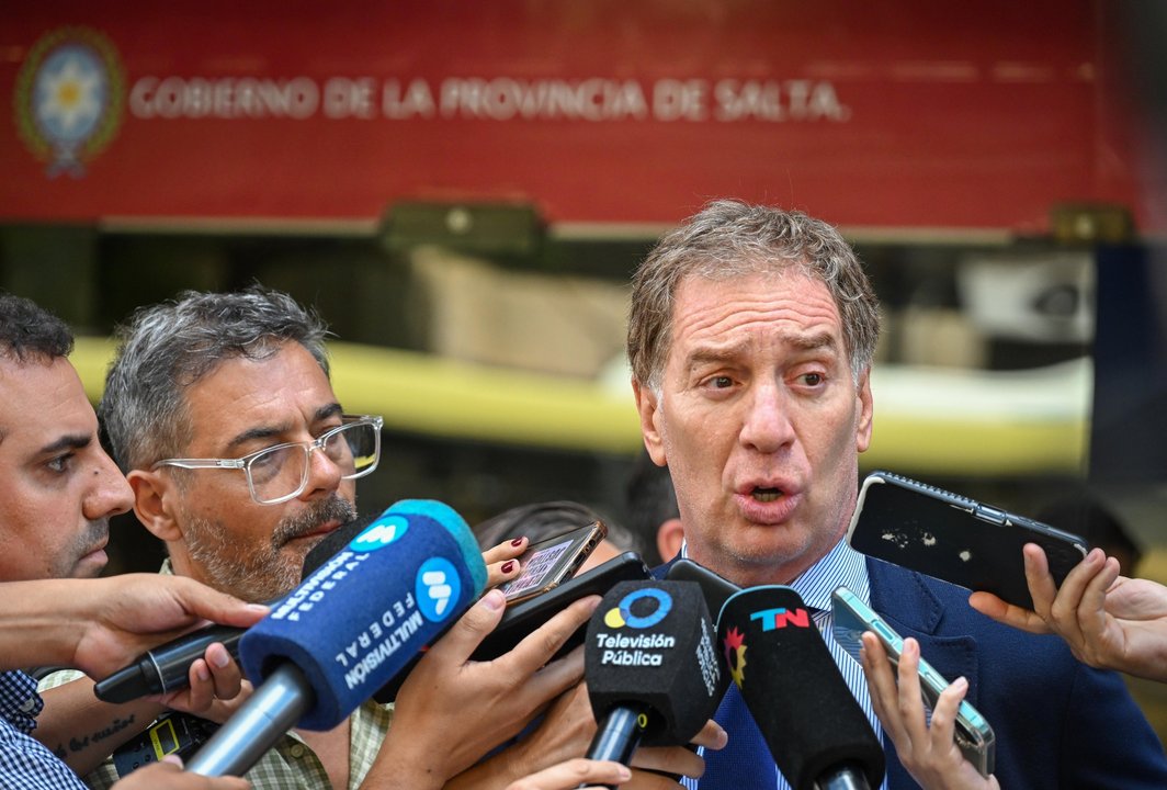 Diego Santilli tras la reunión con gobernadores por los incendios