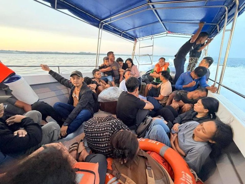 Operativo de rescate tras el hundimiento de un ferry en Filipinas