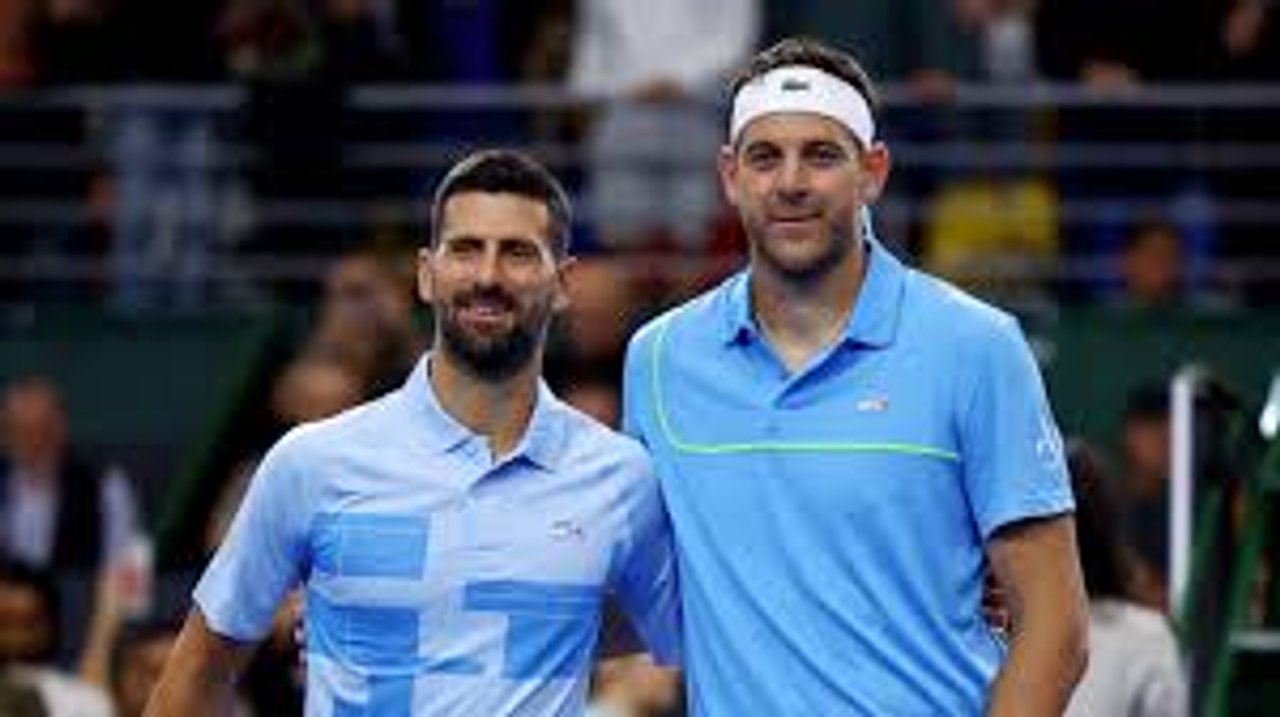 Novak Djokovic y Juan Martín Del Potro en un emotivo reencuentro virtual tras el Abierto de Australia