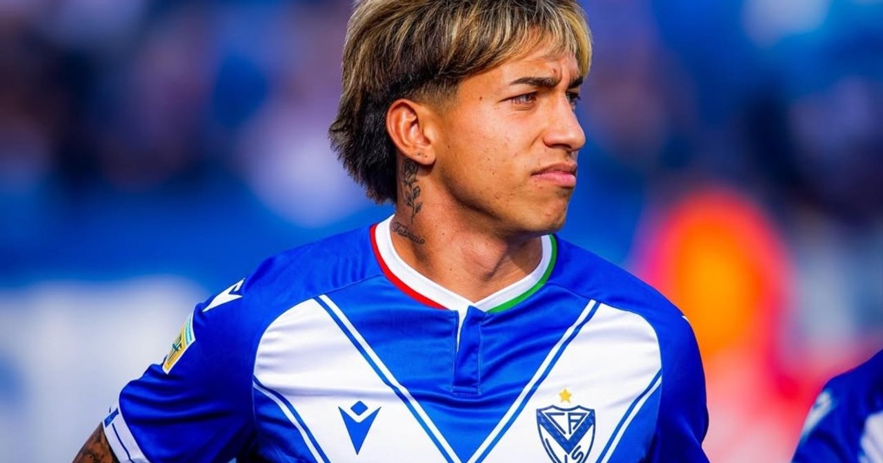 Maher Carrizo, futbolista de Vélez que sería transferido al Ajax