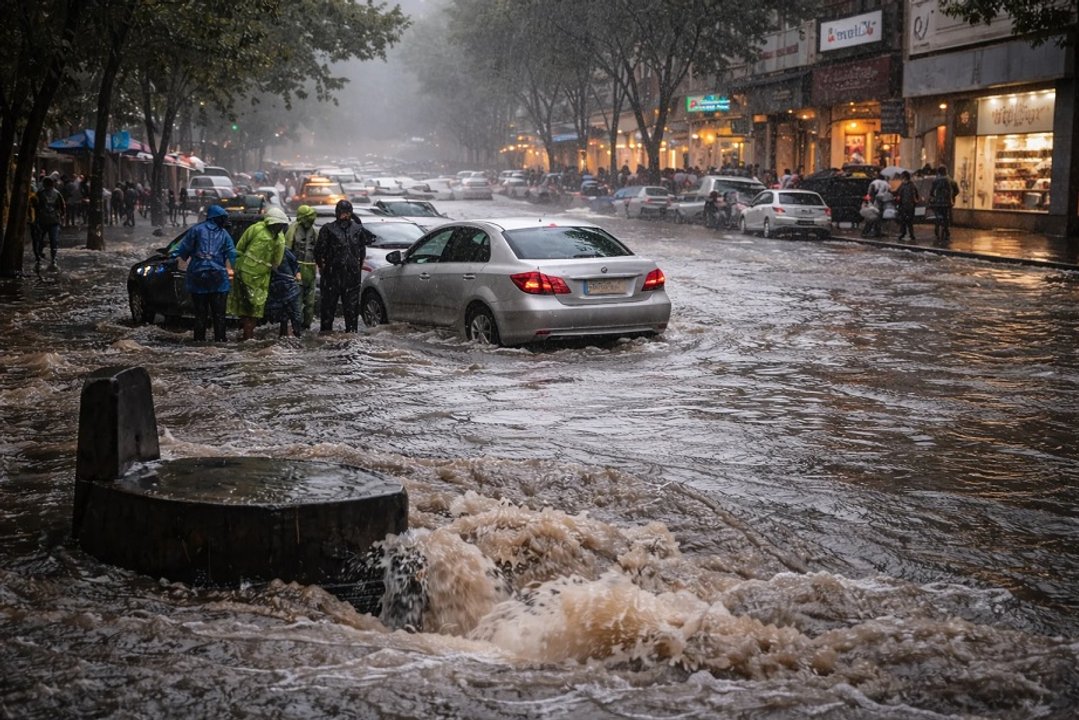 Temporal en Mendoza con cortes de luz y daños estructurales