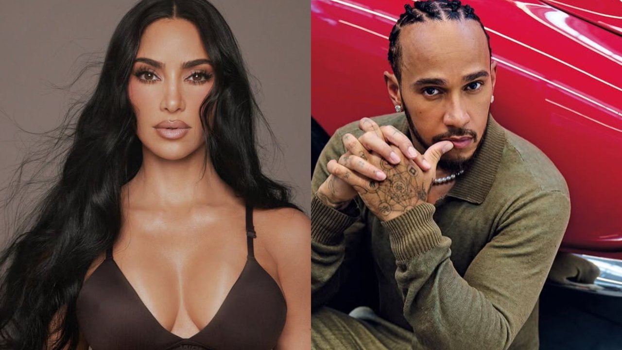 Kim Kardashian y Lewis Hamilton en medio de rumores de romance