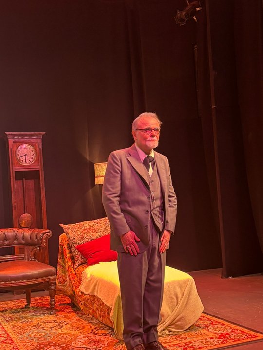 Luis Machín en La última sesión de Freud