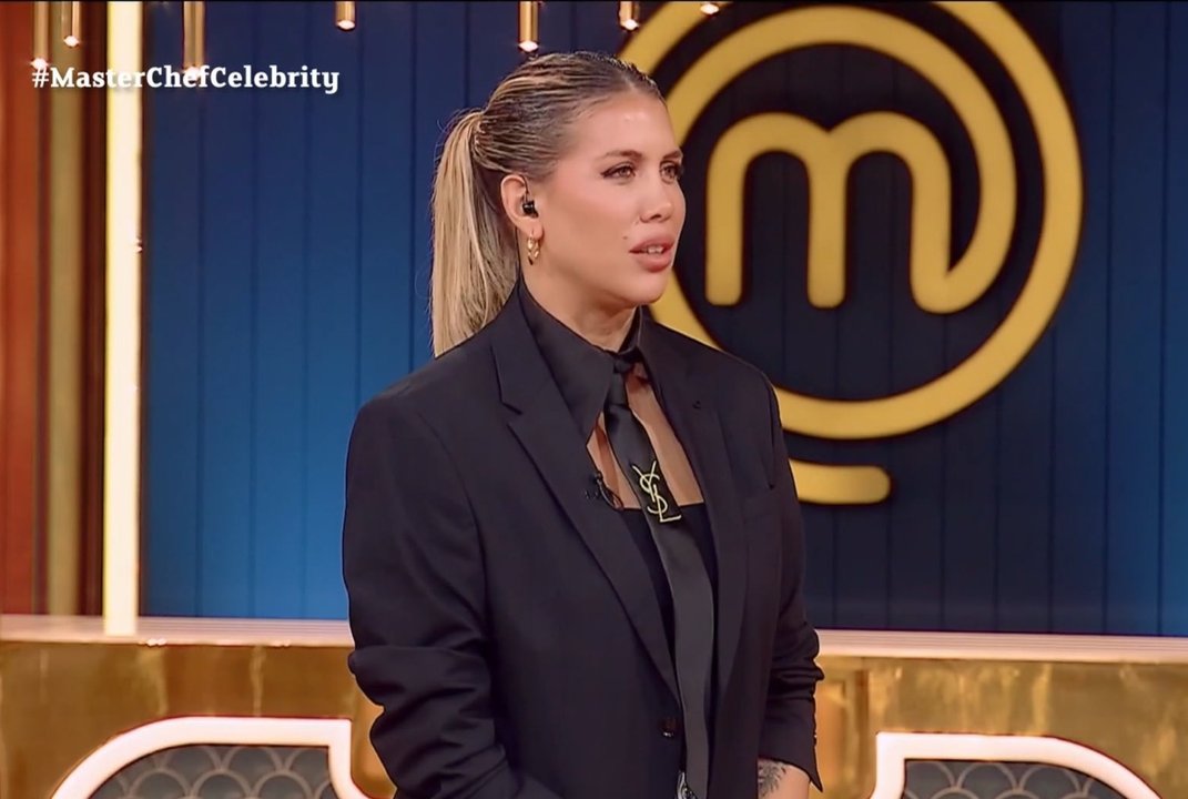 Wanda Nara en la conducción de MasterChef Celebrity