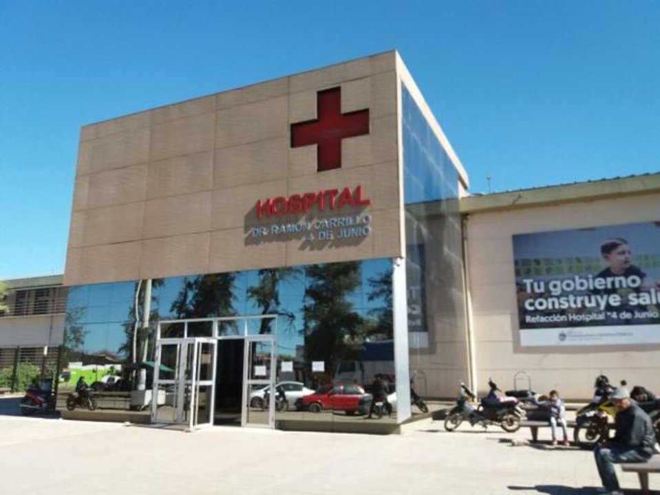 Fachada del Hospital 4 de Junio de Sáenz Peña, Chaco