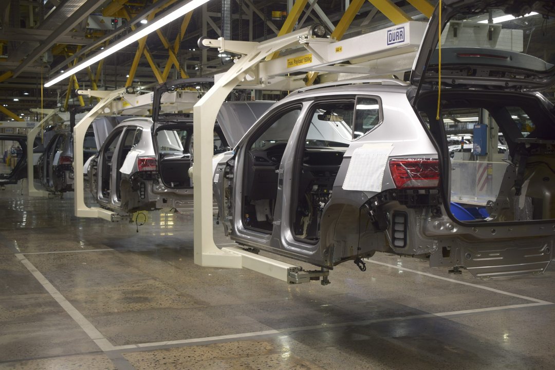 Dirigentes gremiales industriales reunidos en Buenos Aires