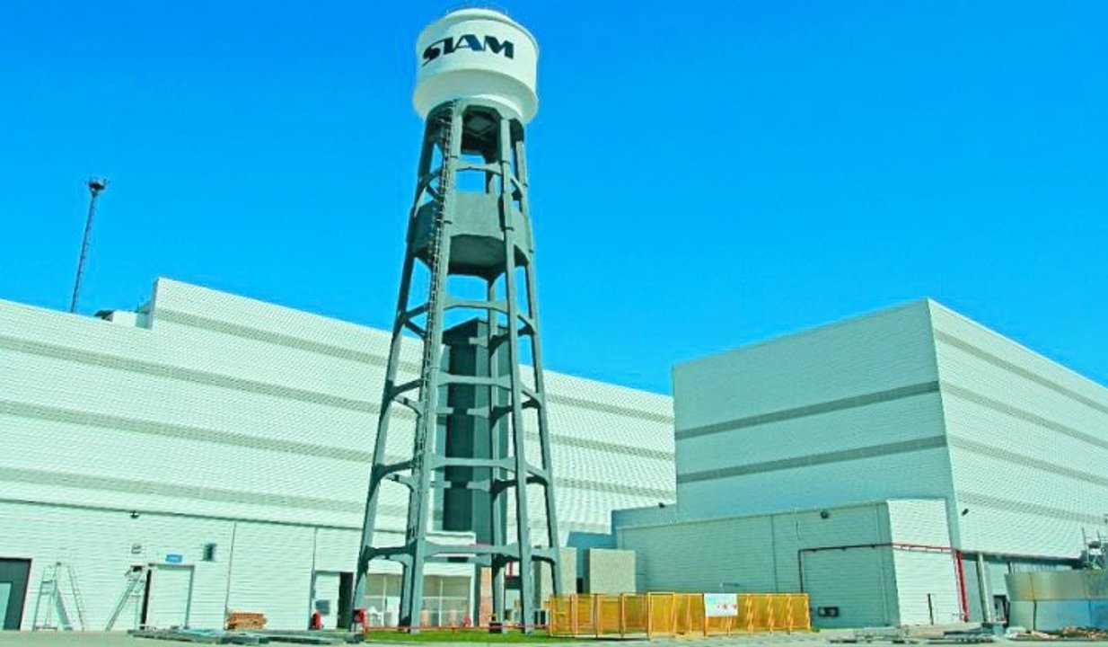 Planta industrial de Newsan-Siam en el conurbano bonaerense